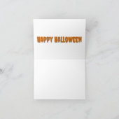 Happy Halloween Grußkarte カード (内部)