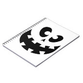 happy Halloween, Halloween party, funny Halloween  ノートブック (左側)