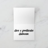 Happy Halloween Haunted House カード (内部)