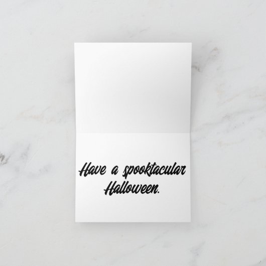 Happy Halloween Haunted House カード (内部)