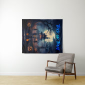 Happy Halloween Haunted Trick of Treaters タペストリー (インサイチュ(横))