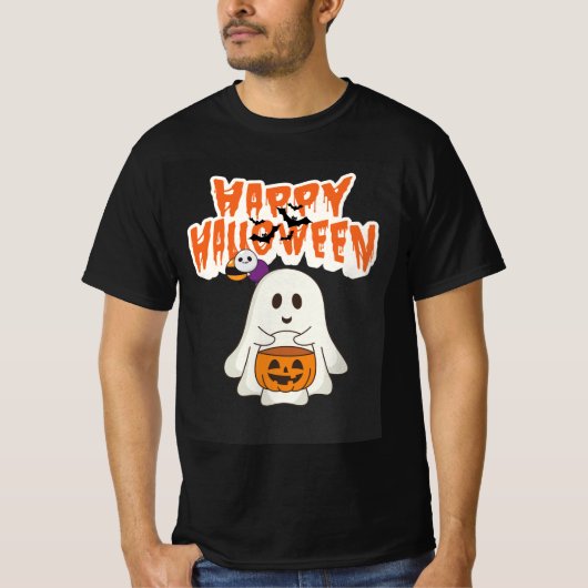 HAPPY HALLOWEEN HHGP Tシャツ (正面)