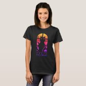 HAPPY HALLOWEEN HORROR CAT Tシャツ (正面フル)