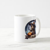 Happy Halloween Horse Mug, Halloween Gift, Animal コーヒーマグカップ (正面右)