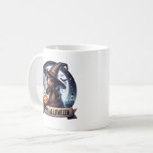 Happy Halloween Horse Mug, Halloween Gift, Animal コーヒーマグカップ (正面左)