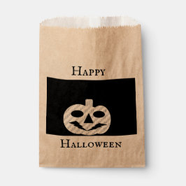 Happy Halloween Jack-o’-lantern Favor Bag フェイバーバッグ