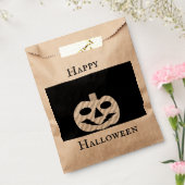 Happy Halloween Jack-o’-lantern Favor Bag フェイバーバッグ (封をした状態)