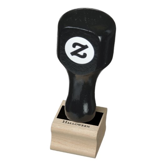 Happy Halloween Jack-o’-lantern Rubber Stamp ラバースタンプ (スタンプ)