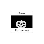 Happy Halloween Jack-o’-lantern Rubber Stamp ラバースタンプ (インプリント)