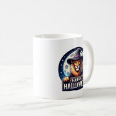 Happy Halloween Lion Coffee Mug, Animal Gift コーヒーマグカップ (正面右)