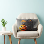 Happy Halloween Modjo ランバークッション (椅子)
