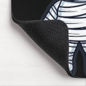 Happy Halloween momie sympathique マウスパッド (コーナー)