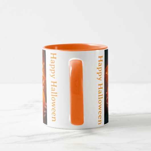 Happy Halloween Mug マグカップ (ハンドル)