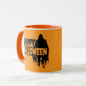Happy Halloween: Mug with Mysterious Silhouette マグカップ (正面左)