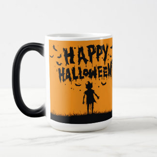 Happy Halloween:Mug with Mysterious Silhouette モーフィングマグカップ
