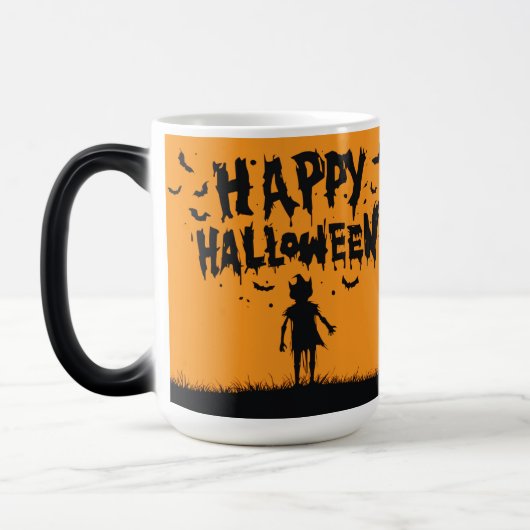 Happy Halloween:Mug with Mysterious Silhouette モーフィングマグカップ (左)