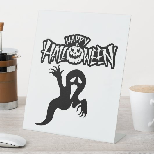 Happy Halloween Panneau sur pied 台座サイン (インサイチュ)