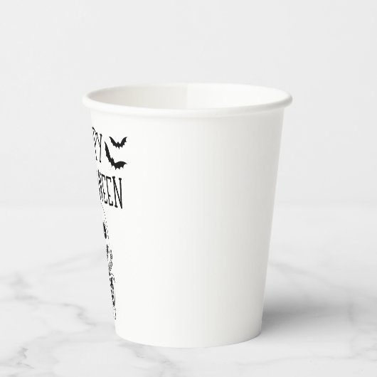 Happy Halloween Paper cup 紙コップ (左)