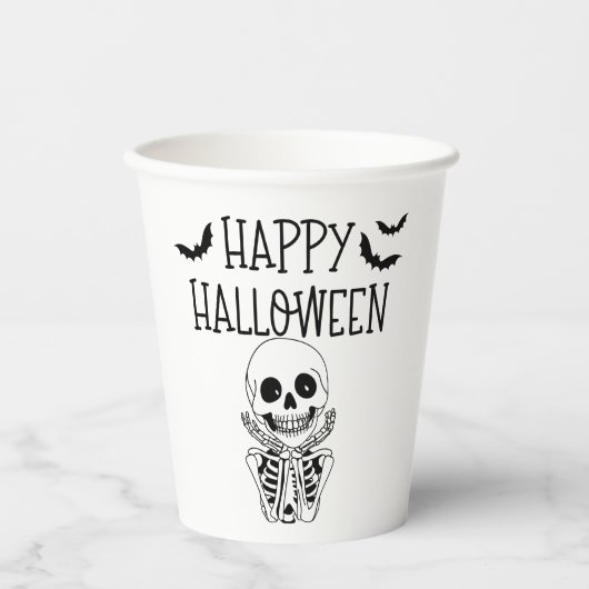 Happy Halloween Paper cup 紙コップ (正面)