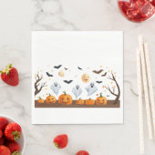 Happy Halloween Party スタンダードランチョンナプキン (インサイチュ)