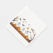 Happy Halloween Party スタンダードランチョンナプキン (角)