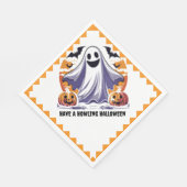 Happy Halloween Party スタンダードランチョンナプキン (角)