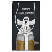 Happy Halloween Party Ghost スモールペーパーバッグ (正面)