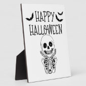 Happy Halloween Plaque de table avec chevalet フォトプラーク (側面)