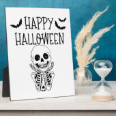 Happy Halloween Plaque de table avec chevalet フォトプラーク (側面)