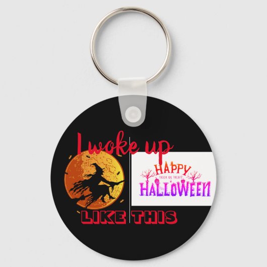 "Happy Halloween" Porteclés キーホルダー (正面)