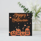 Happy Halloween Postcard シーズンカード (スタンド正面)