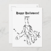 Happy Halloween Postcard シーズンポストカード (正面/裏面)