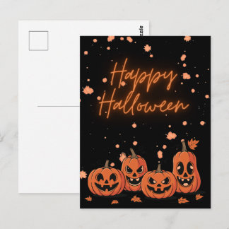 Happy Halloween Postcard ポストカード