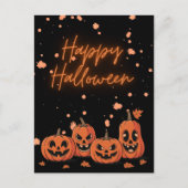 Happy Halloween Postcard ポストカード (正面)