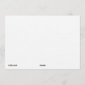 Happy Halloween Postcard 招待状 (裏面)