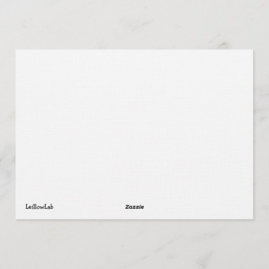 Happy Halloween Postcard 招待状 (裏面)