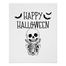 Happy Halloween Poster brillant ポスター