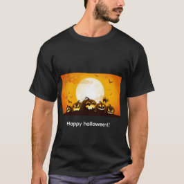 Happy Halloween Pumkins T-Shirt Tシャツ