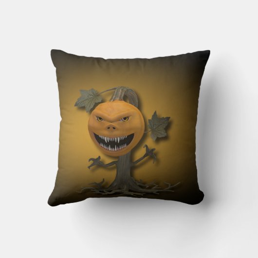 Happy Halloween Pumpkin Tree クッション (裏面)