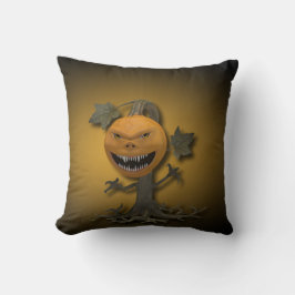 Happy Halloween Pumpkin Tree クッション
