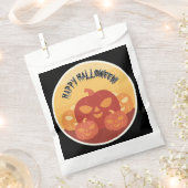 Happy Halloween! Pumpkins Favor Bags フェイバーバッグ (クリップ留めされた状態)
