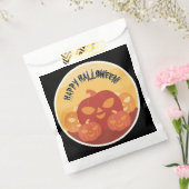 Happy Halloween! Pumpkins Favor Bags フェイバーバッグ (封をした状態)