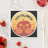 Happy Halloween! Pumpkins Paper Napkin スタンダードランチョンナプキン (インサイチュ)
