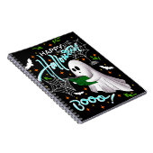 Happy Halloween reading ghost ノートブック (右側)