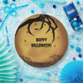 Happy Halloween Scary Hand ペーパープレート (パーティー)