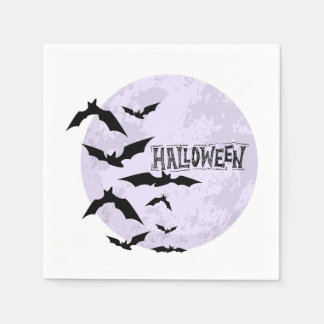 Happy Halloween Serviette en papier スタンダードカクテルナプキン