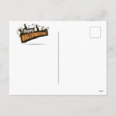 Happy Halloween Skeleton シーズンポストカード (裏面)