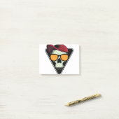 Happy halloween skull ポストイット (デスク上)