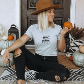 Happy Halloween Spider Cobweb Quote T-Shirt Tシャツ