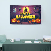 Happy Halloween Spooky & Cute  横断幕 (トレードショー)
